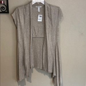 Size small beige Charlotte Russe shawl